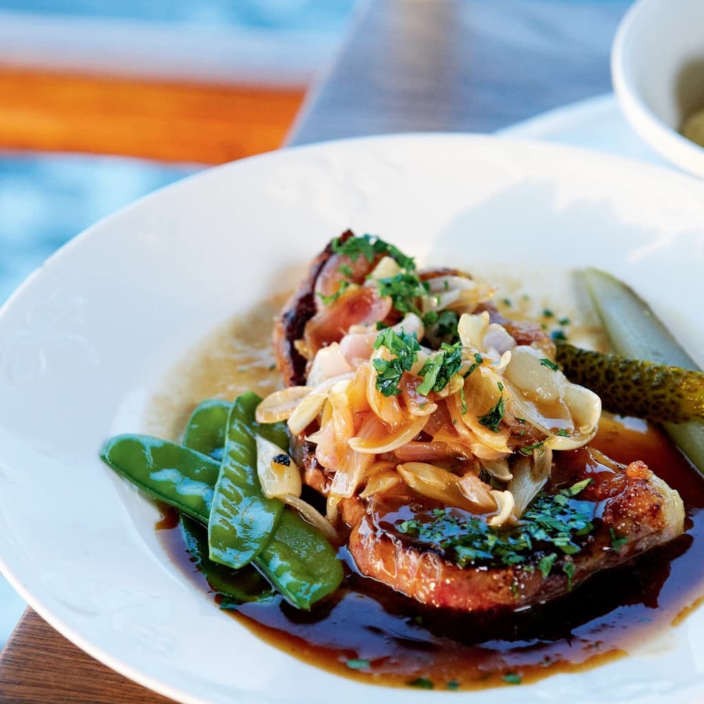 Biffstek med lök