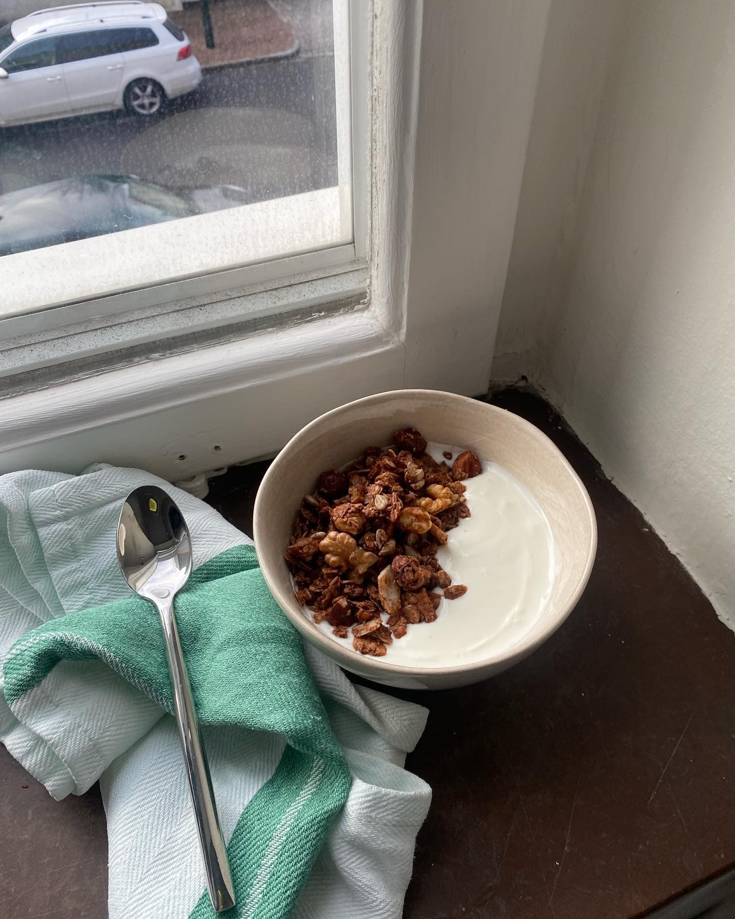 Chokladgranola med havssalt