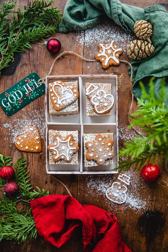 Pepparkaksrutor – kärleksmums med pepparkaka