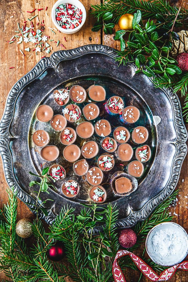 Isnougat på kokosolja