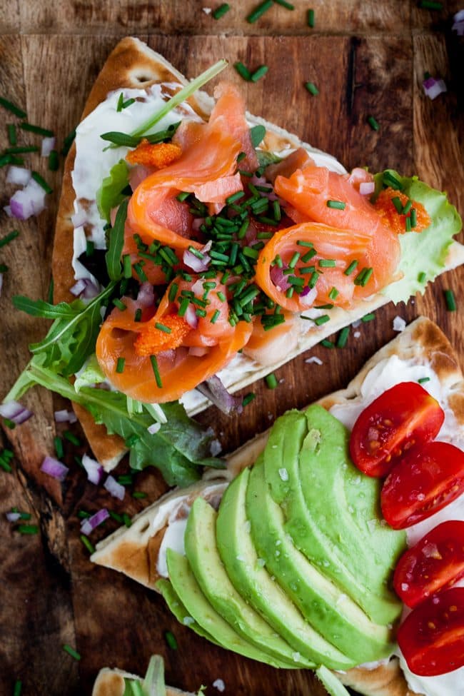 Lyxiga smörgåsar till brunch