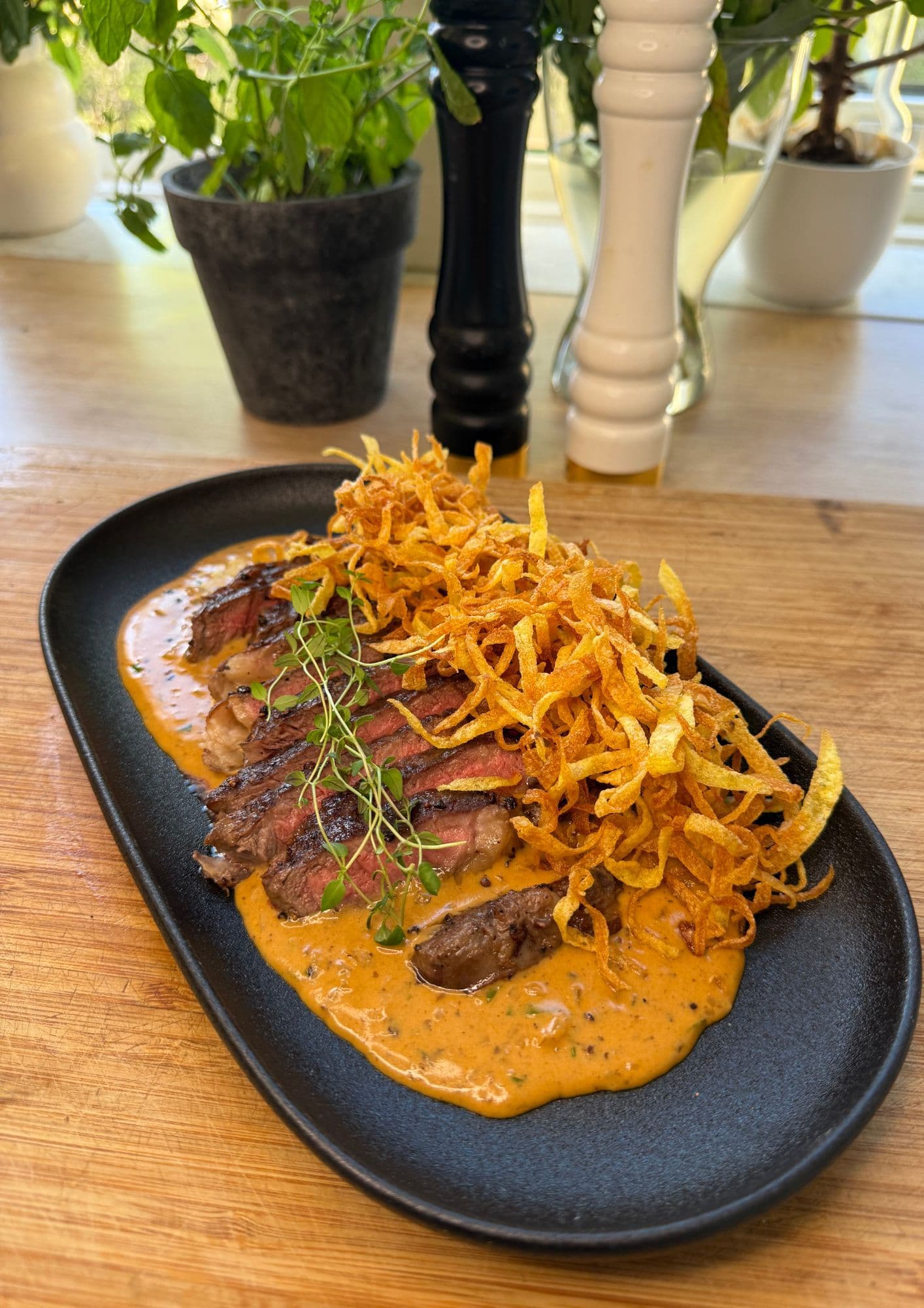 Steak au poivre