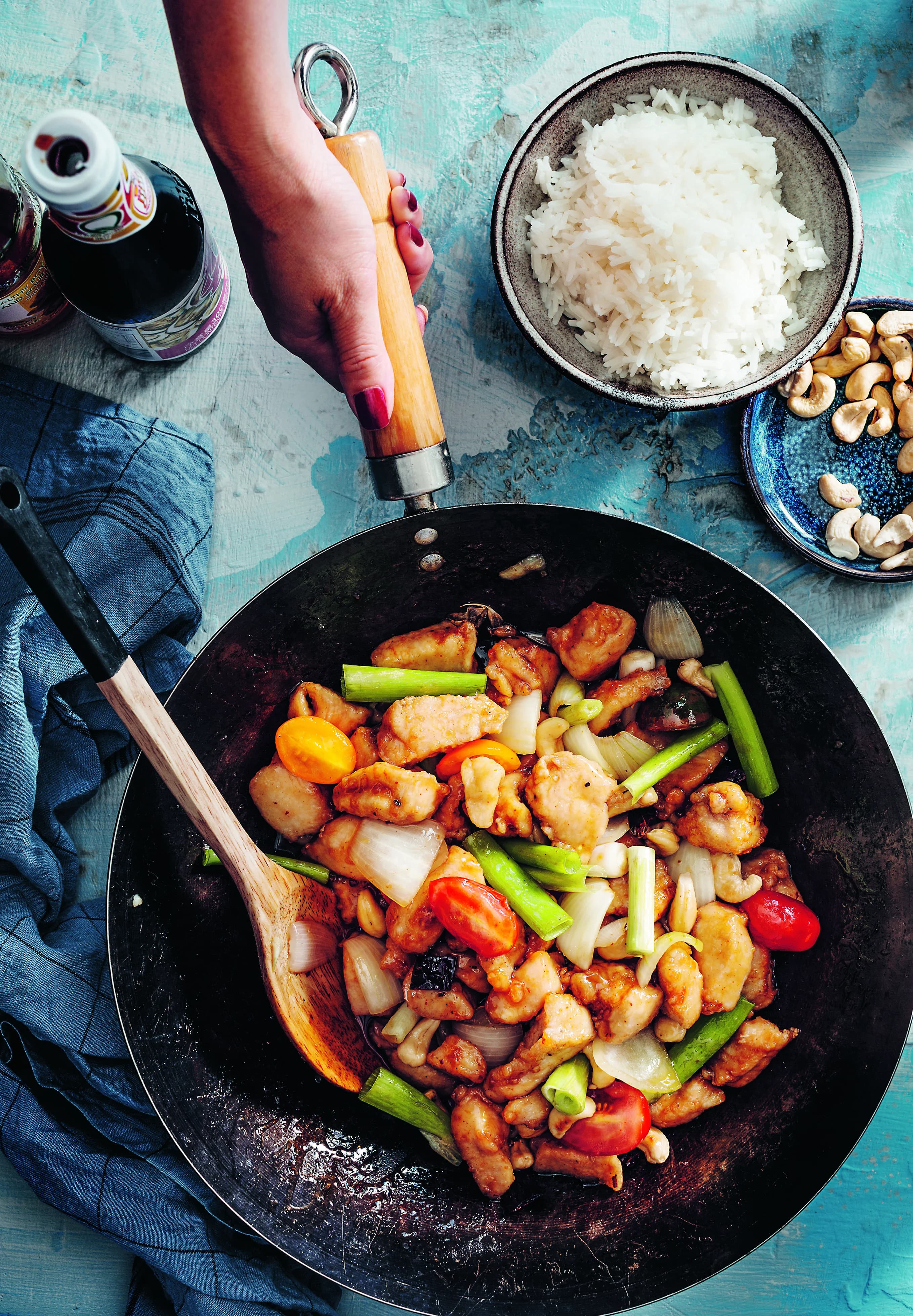 Kyckling med cashewnötter