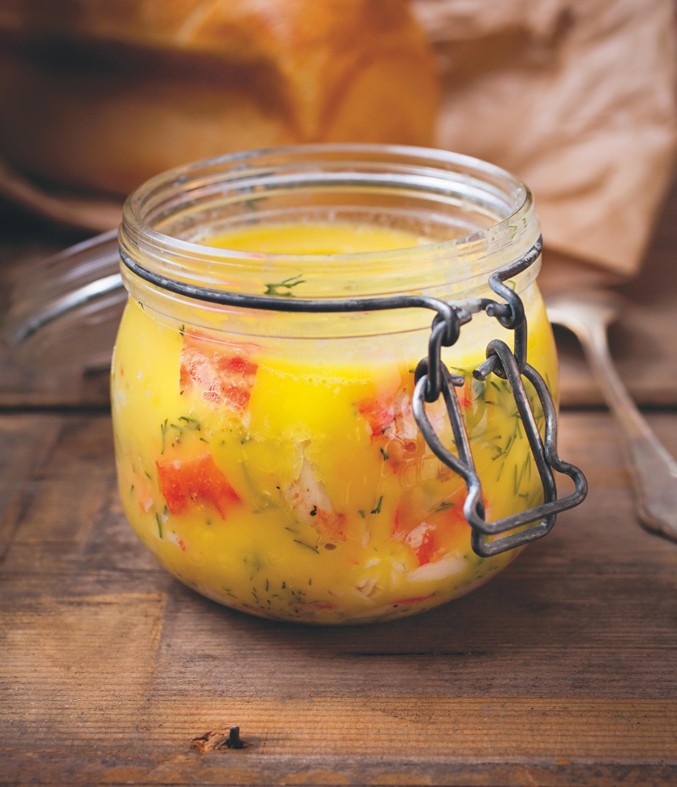 Potted crab