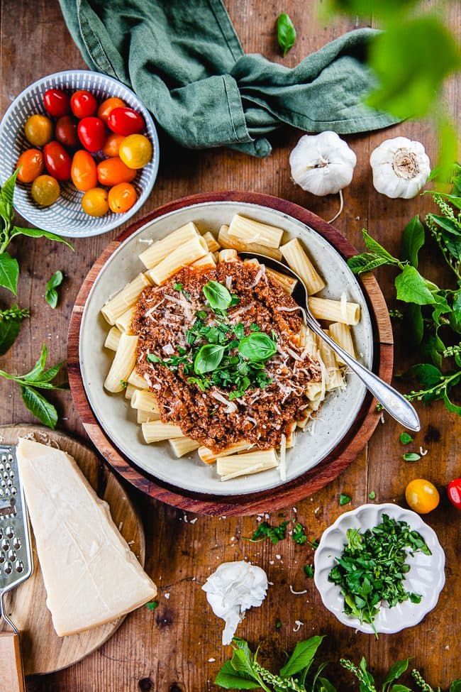Min bästa pasta med köttfärssås