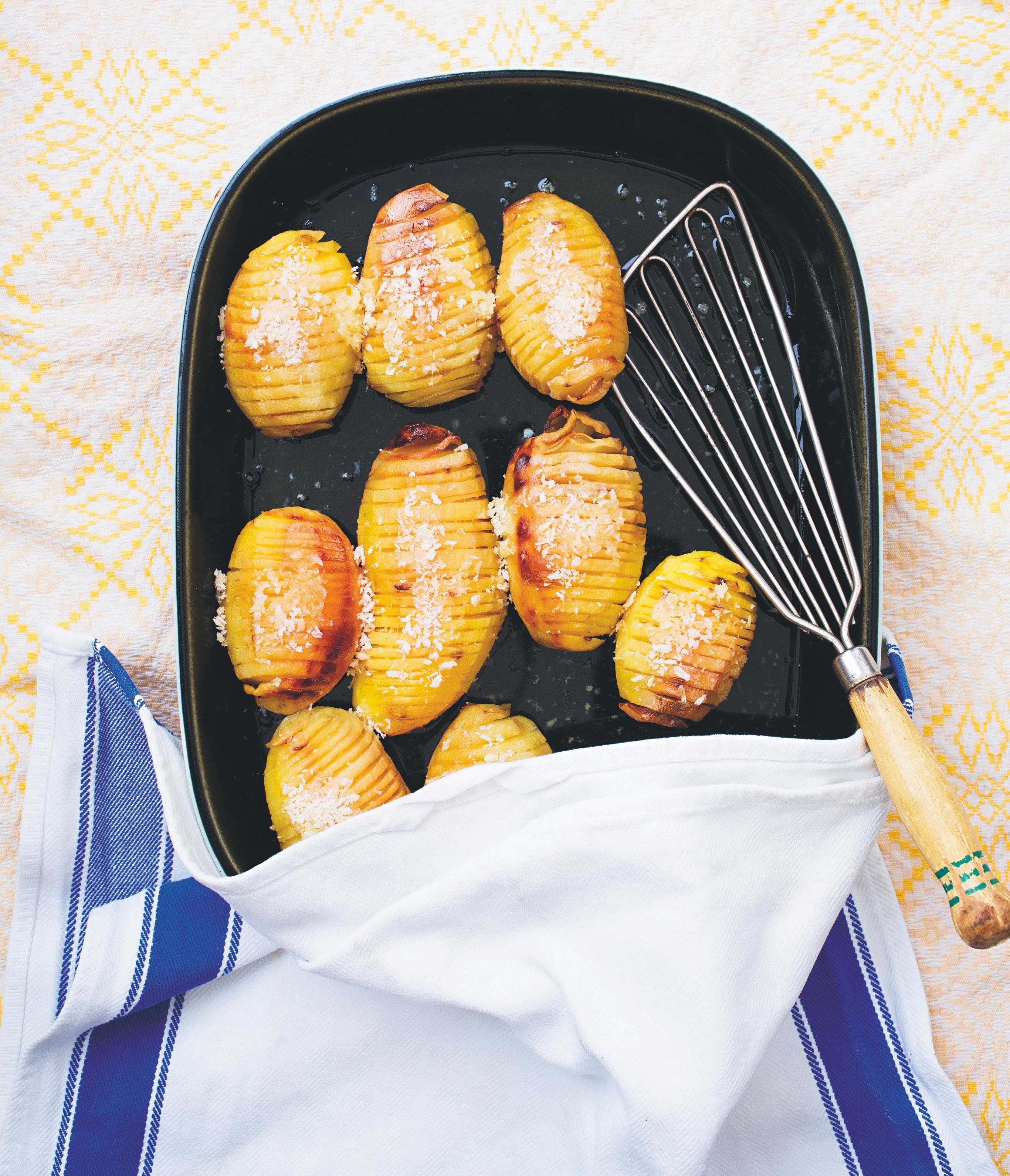 Hasselbackspotatis