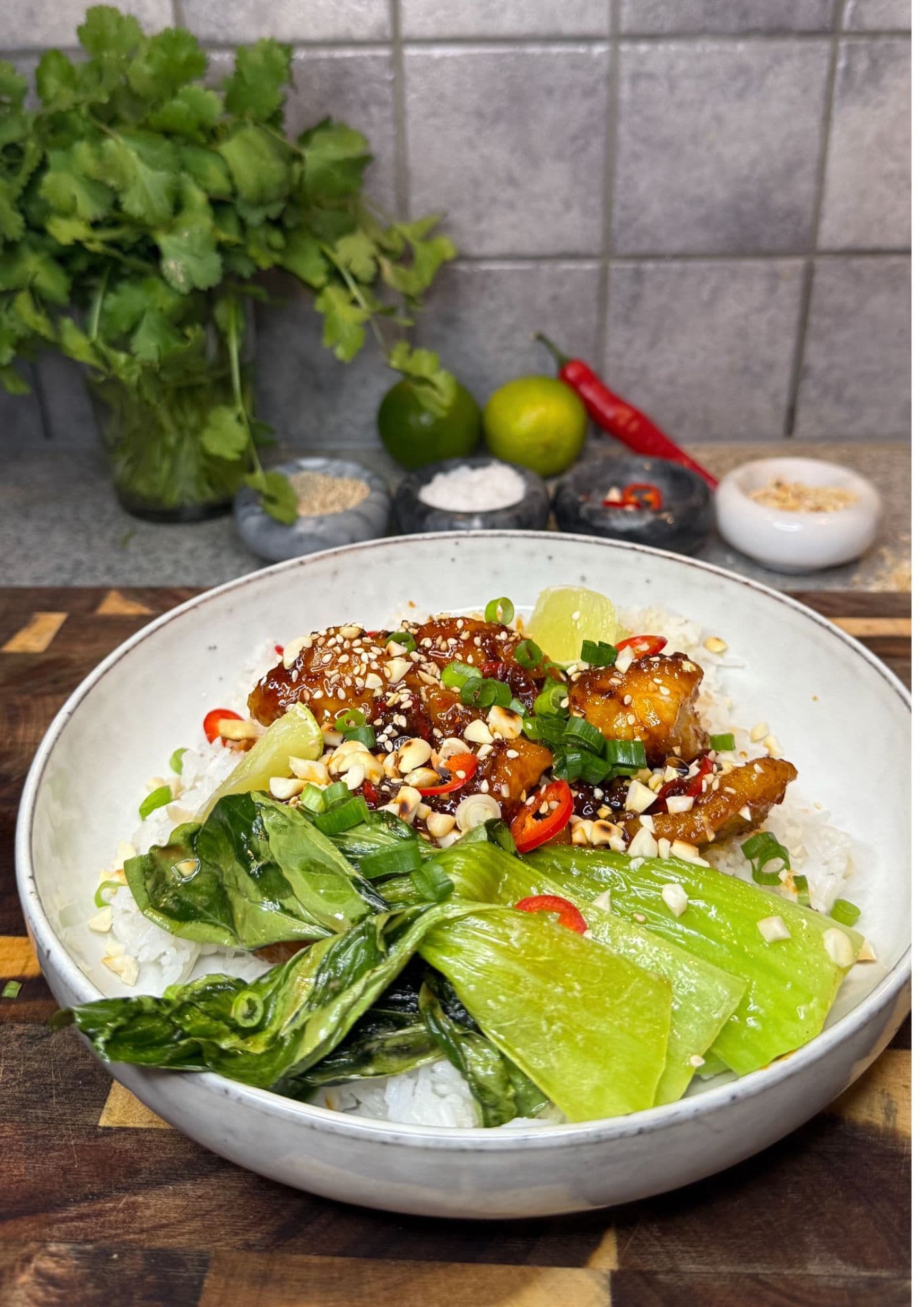 Fiskrätt med thailändska smaker