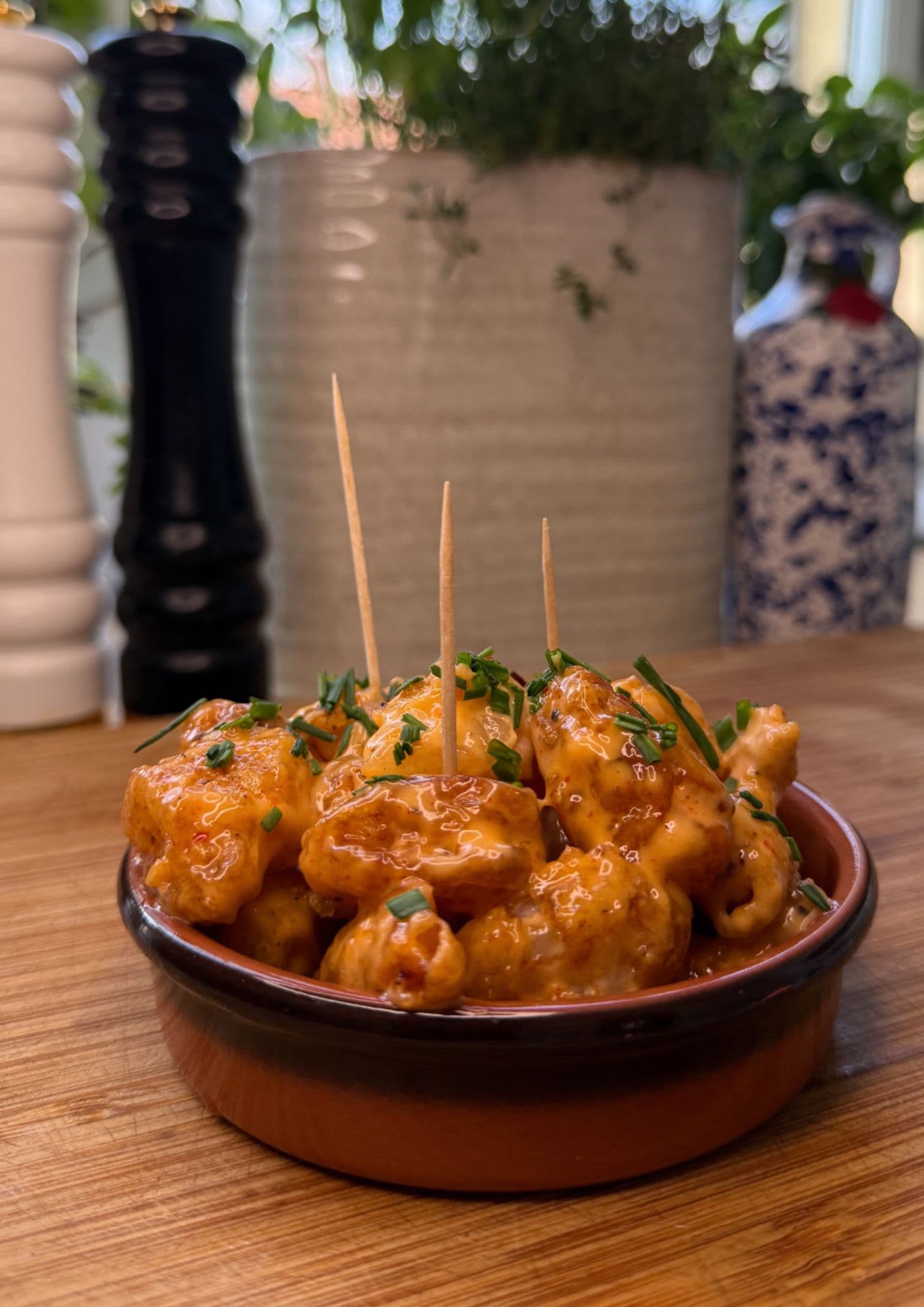 Popcorn shrimp