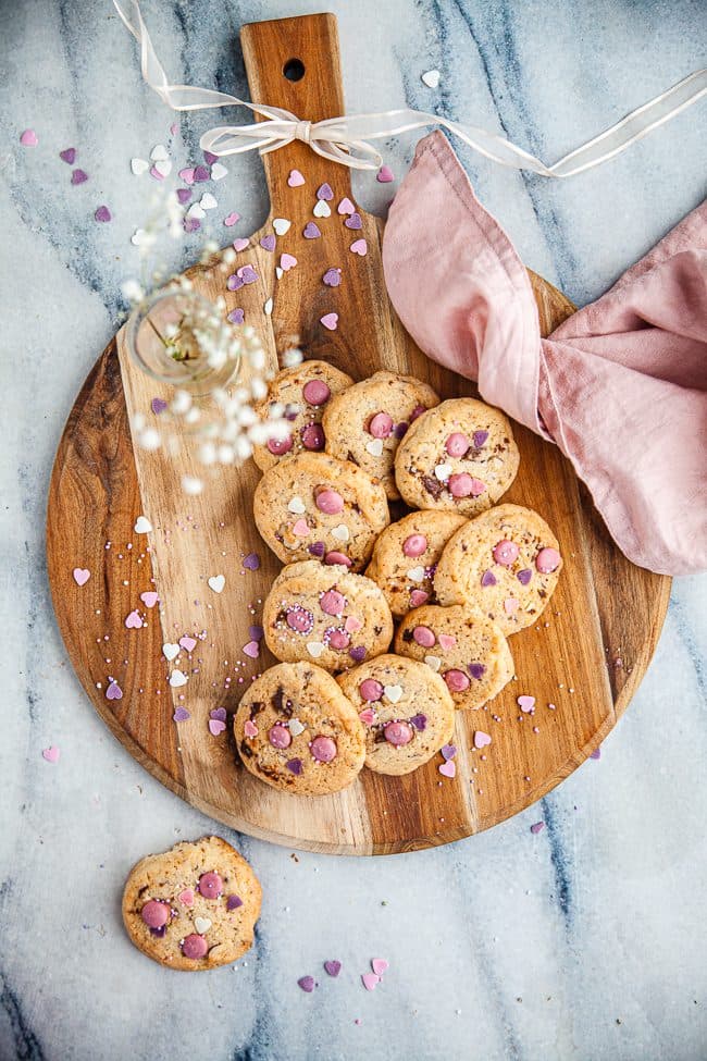 Cookies till alla hjärtans dag