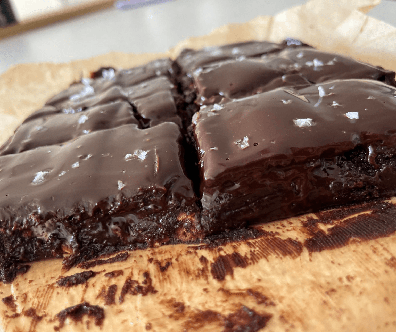 Fudge Brownies med Snickers