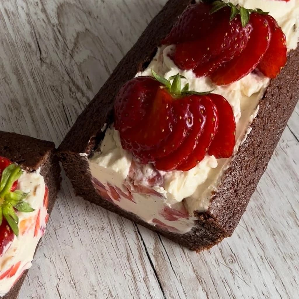 Bärig chokladstubbe