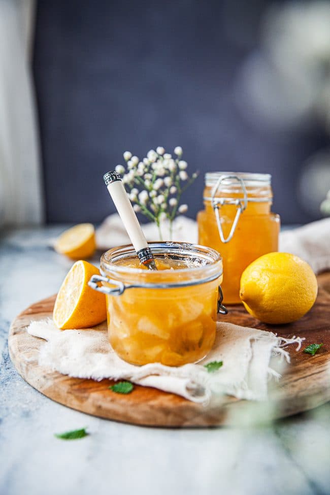 Citronmarmelad med vanilj