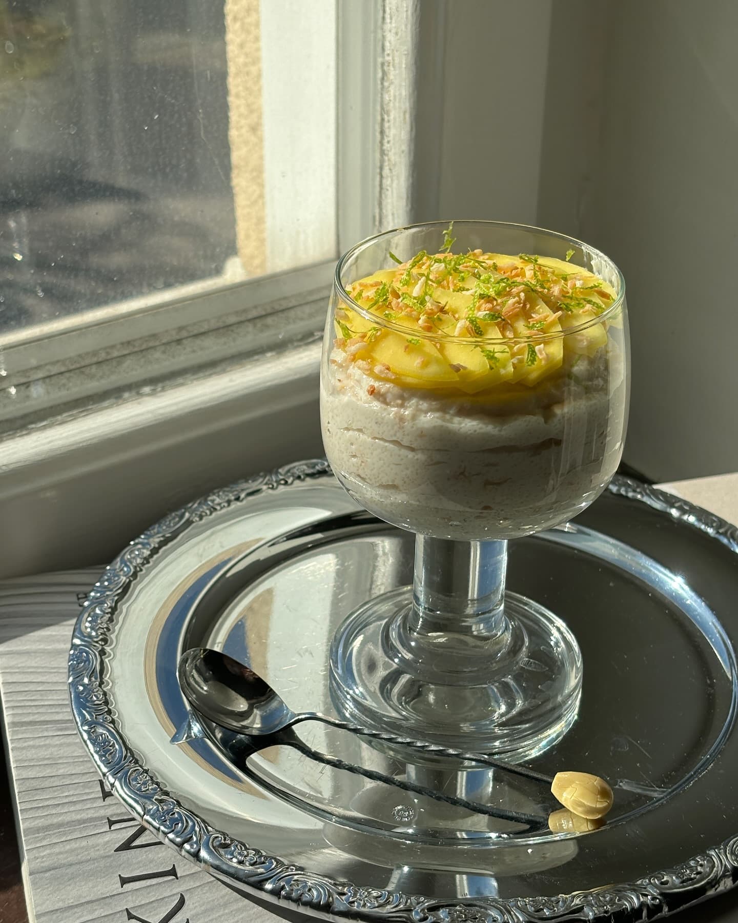 Kokos Mannafrutti med mango