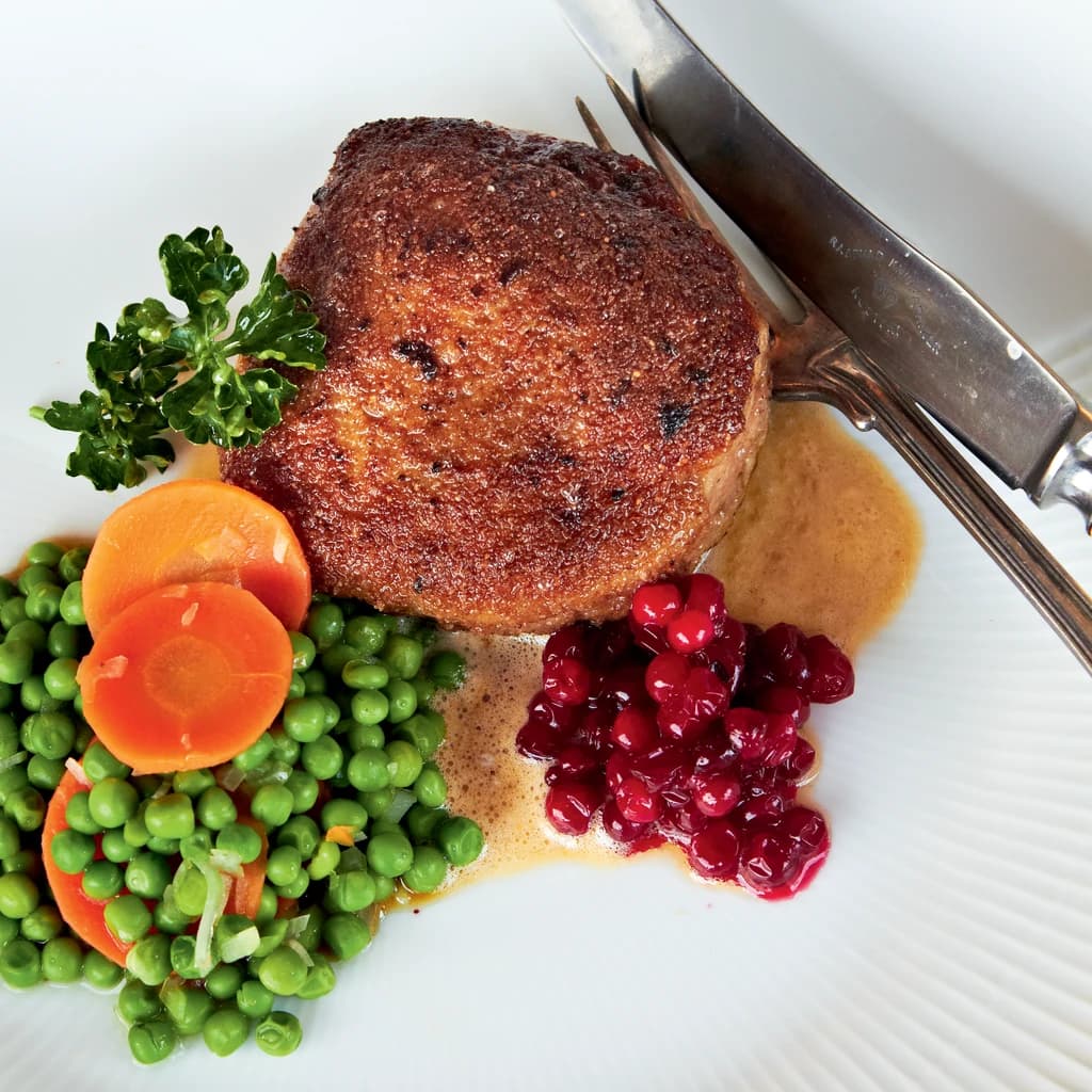 Wallenbergare med potatispuré