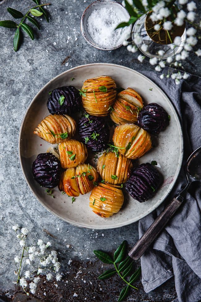Hasselbackspotatis
