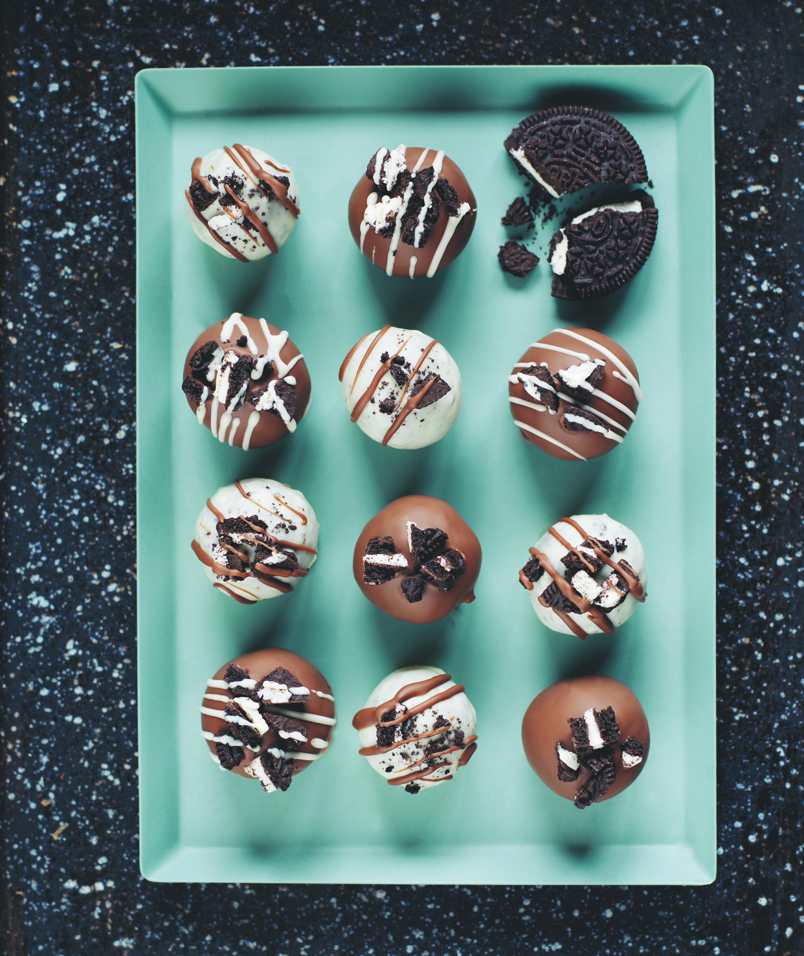Chokladbollar med Oreo