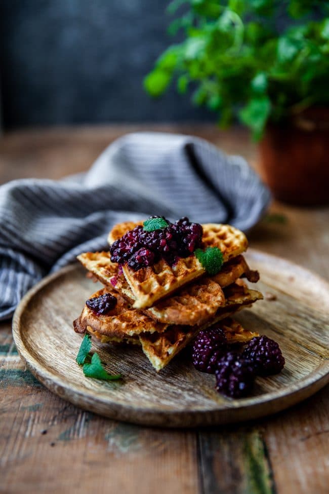 Glutenfria våfflor med kikärtor