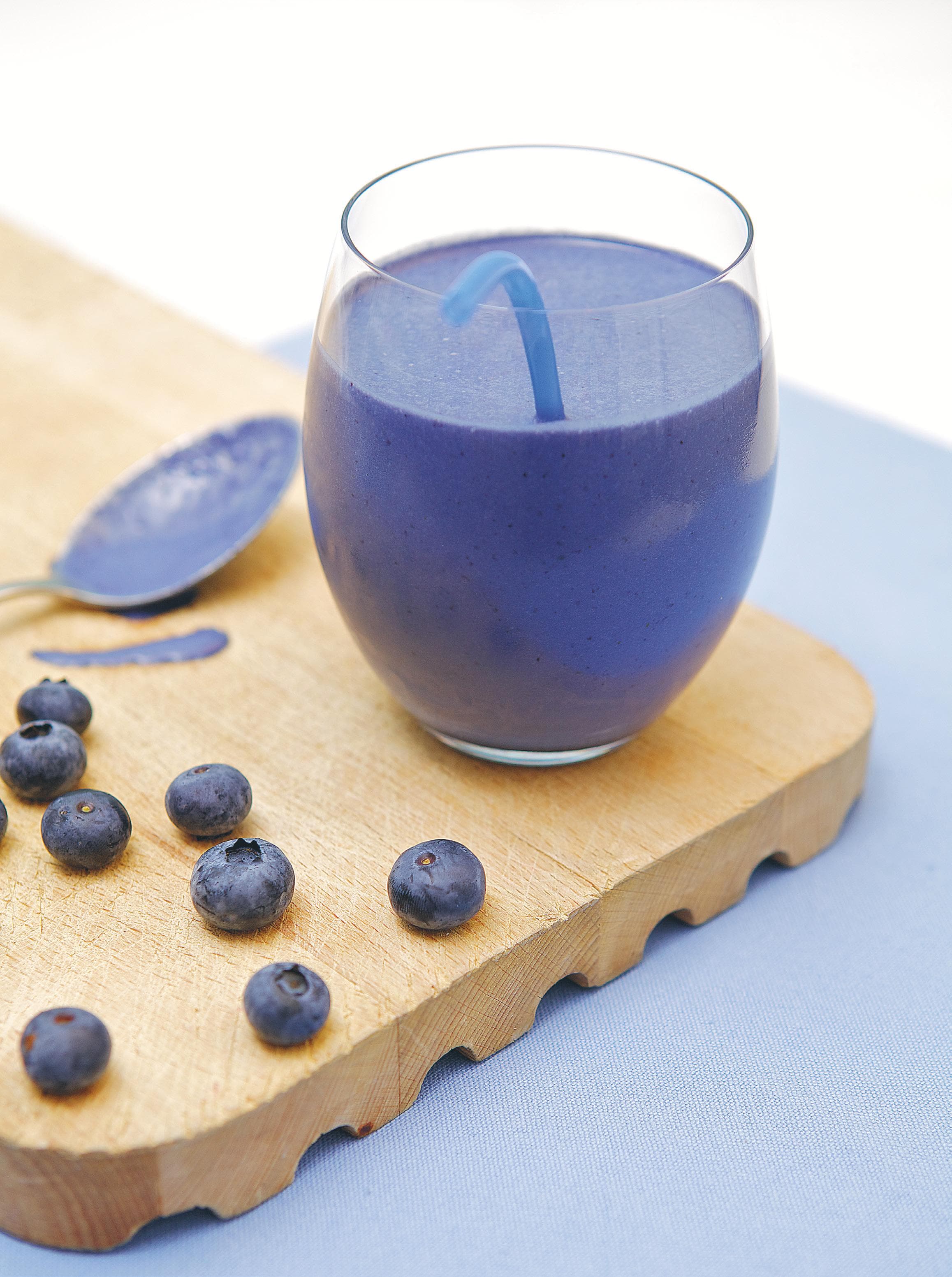 Smoothie med blåbär och mandel