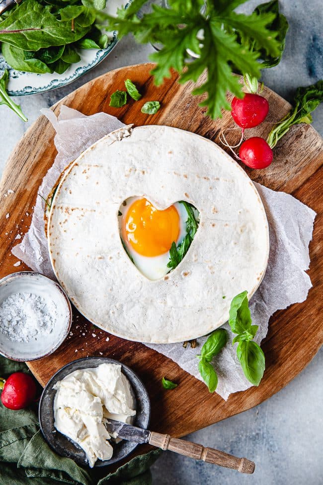 Quesadillas med ägg