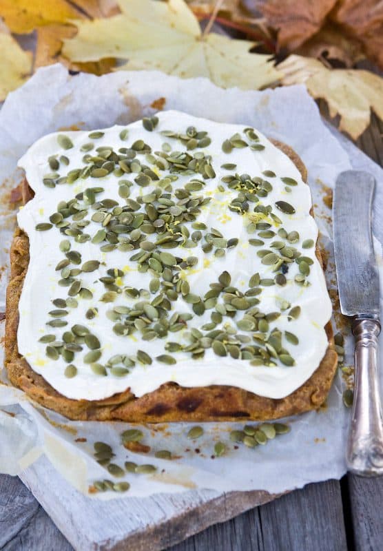Nötig Pumpakaka med Frosting