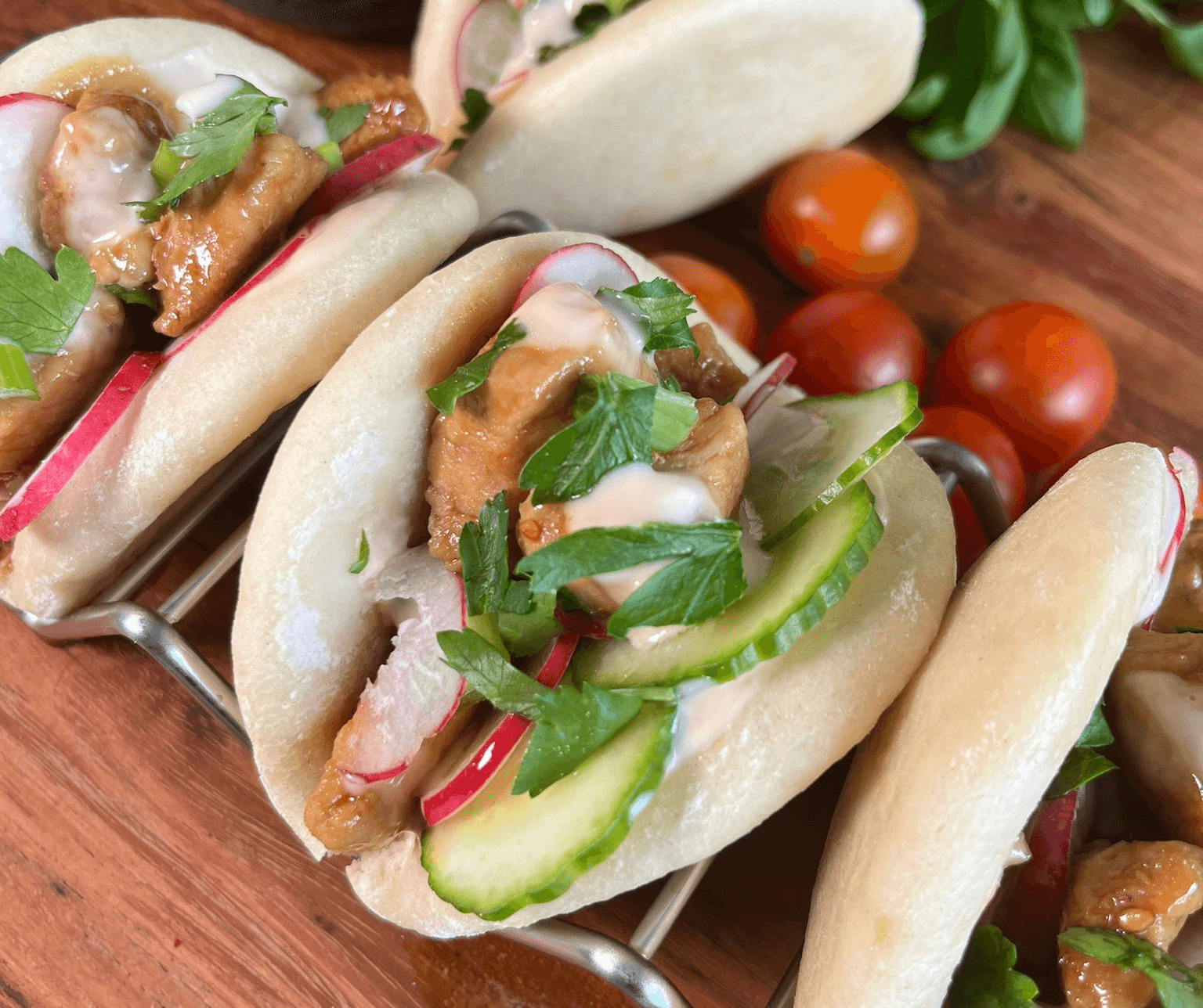 Kyckling Bao Buns