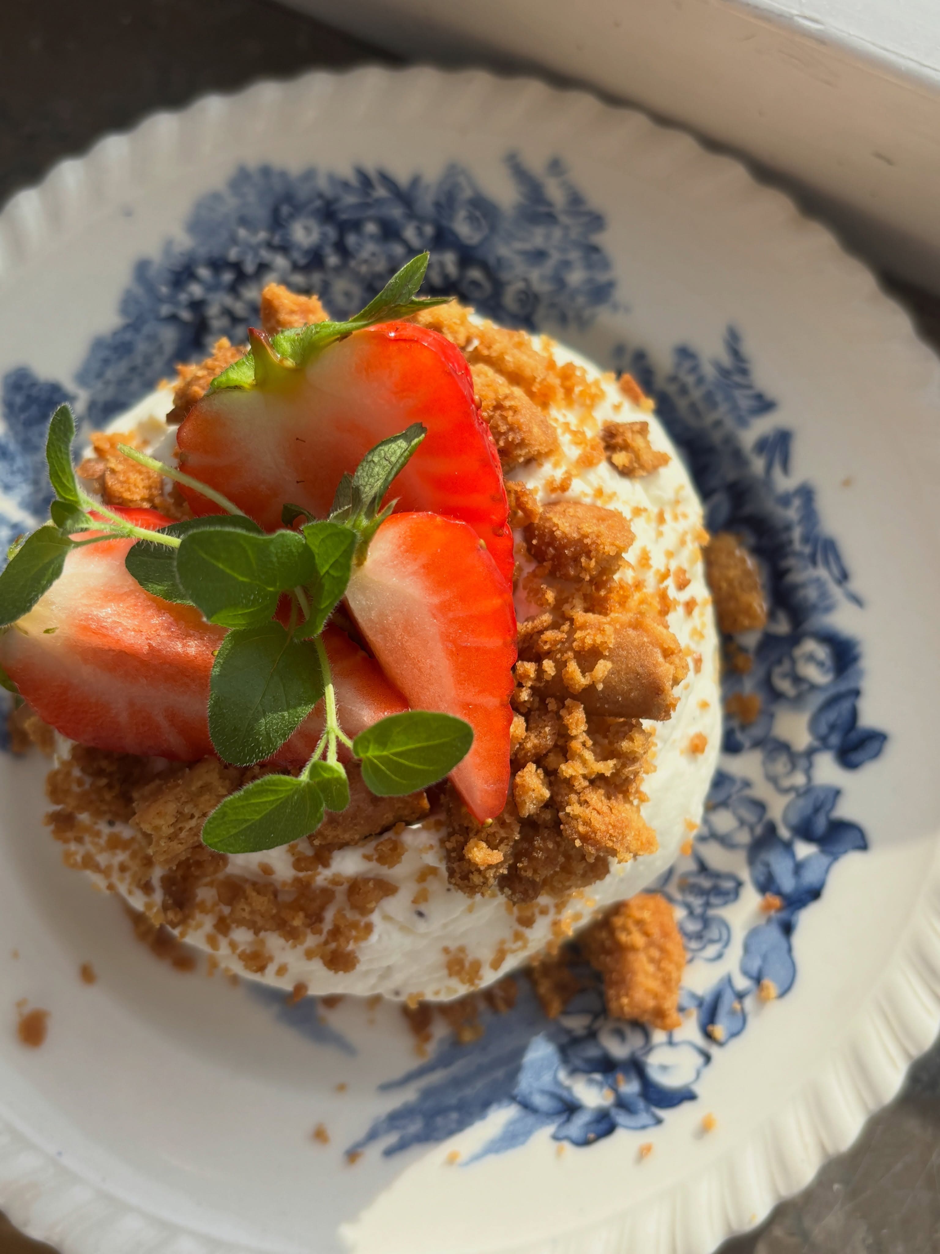 Strawberry Shortcake Crumpets