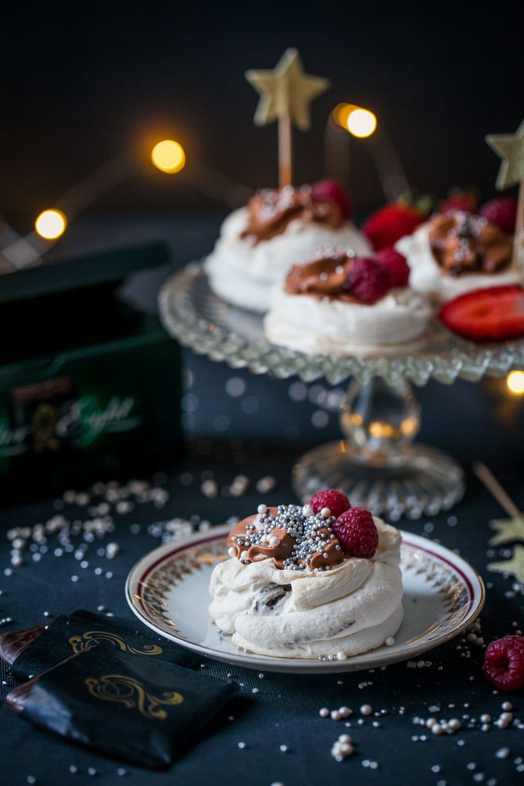 Pavlova med After Eight