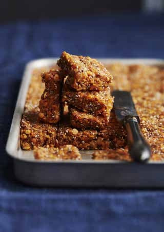 Mangobars med röda linser