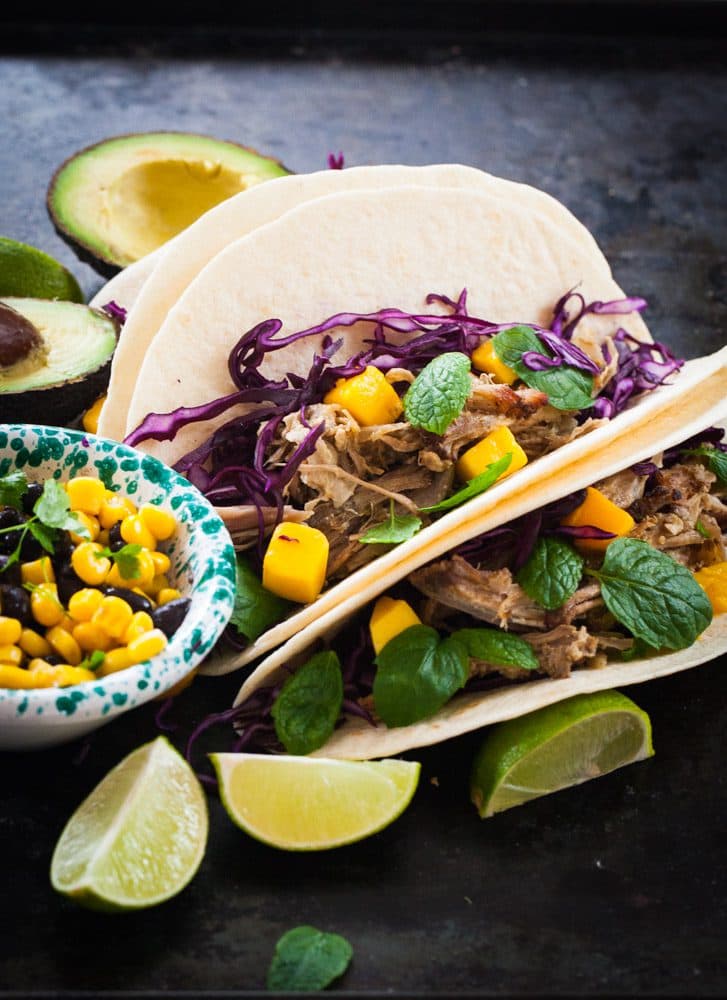 Caribbean-style pulled pork