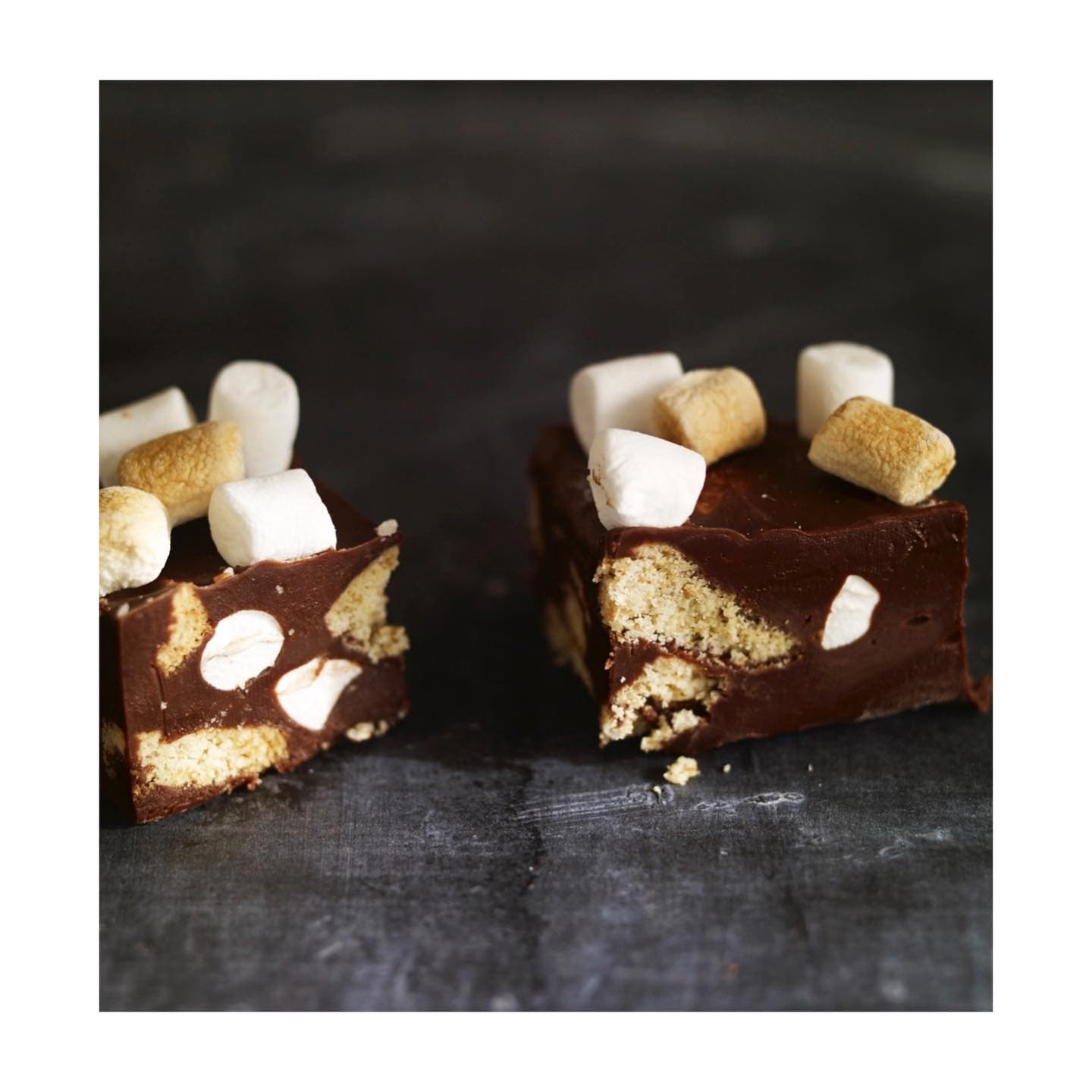 S'mores fudge