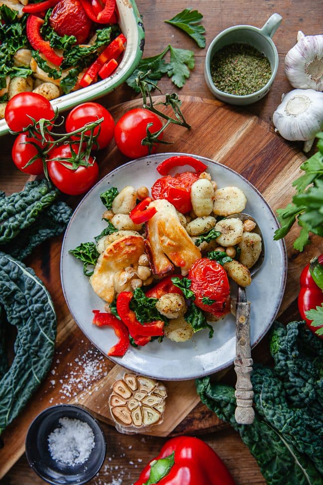 Lättlagad gnocchi i ugn