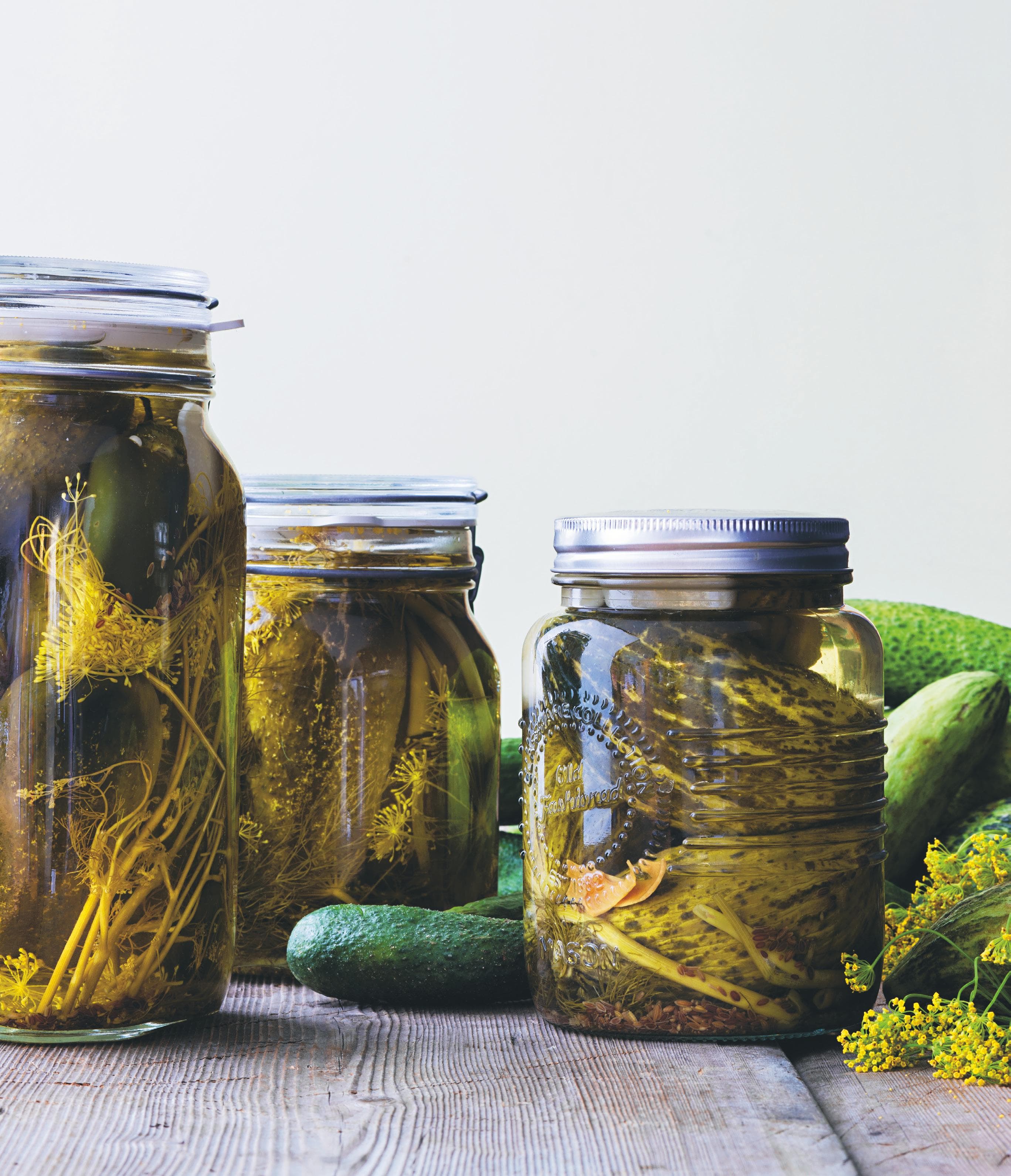 Saltgurka med dill
