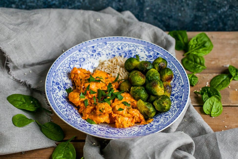 Busenkel gryta med ajvar och kyckling