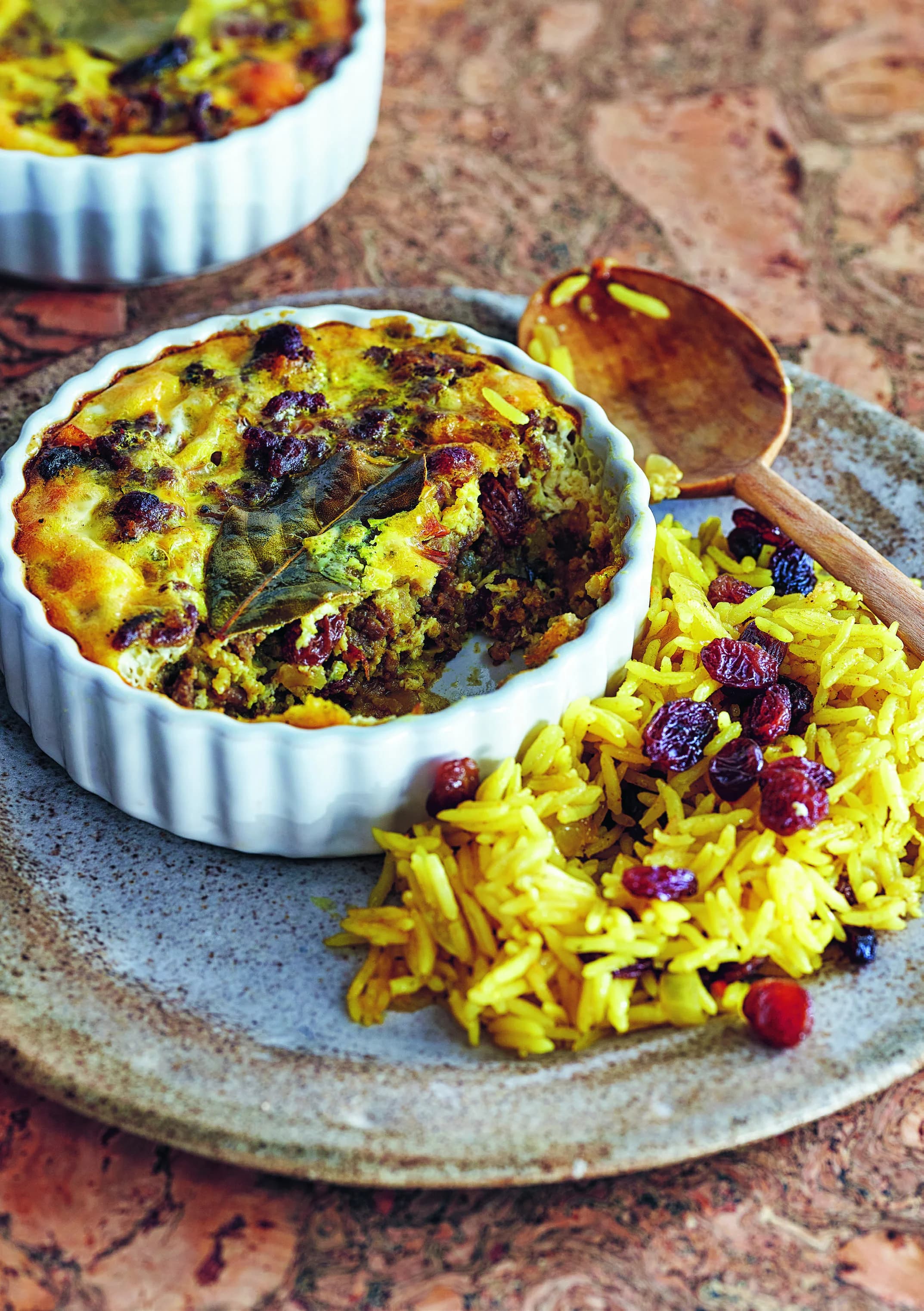 Sydafrikansk köttfärspaj