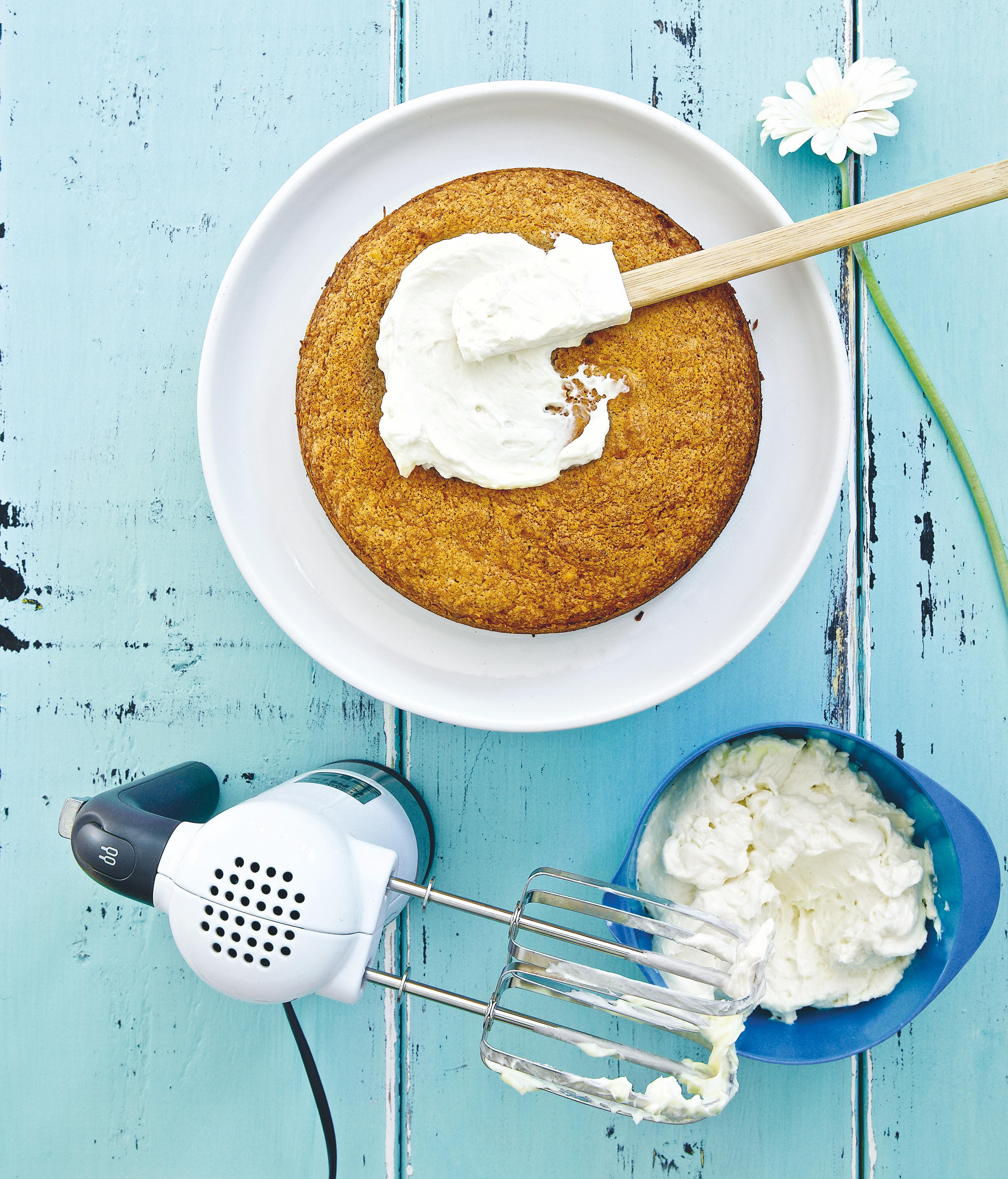 Morotskaka med cream cheese-frosting