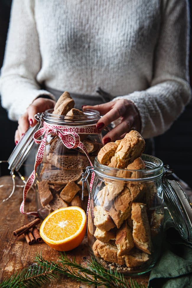 Biscotti med apelsin & pepparkaka
