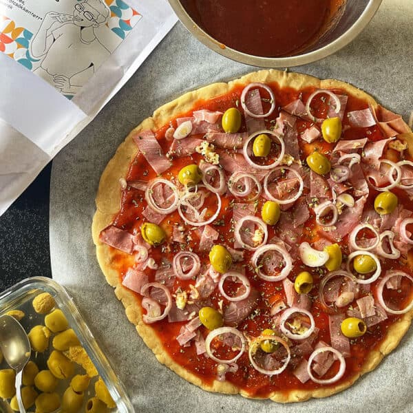 Pizza mjölmix Grundrecept