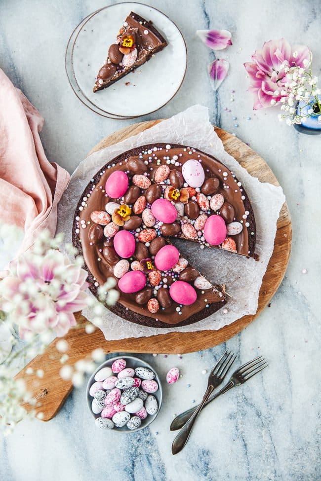 Kladdkaka till påsk