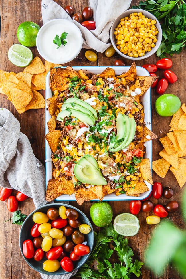Nachos med ost och tomatsalsa