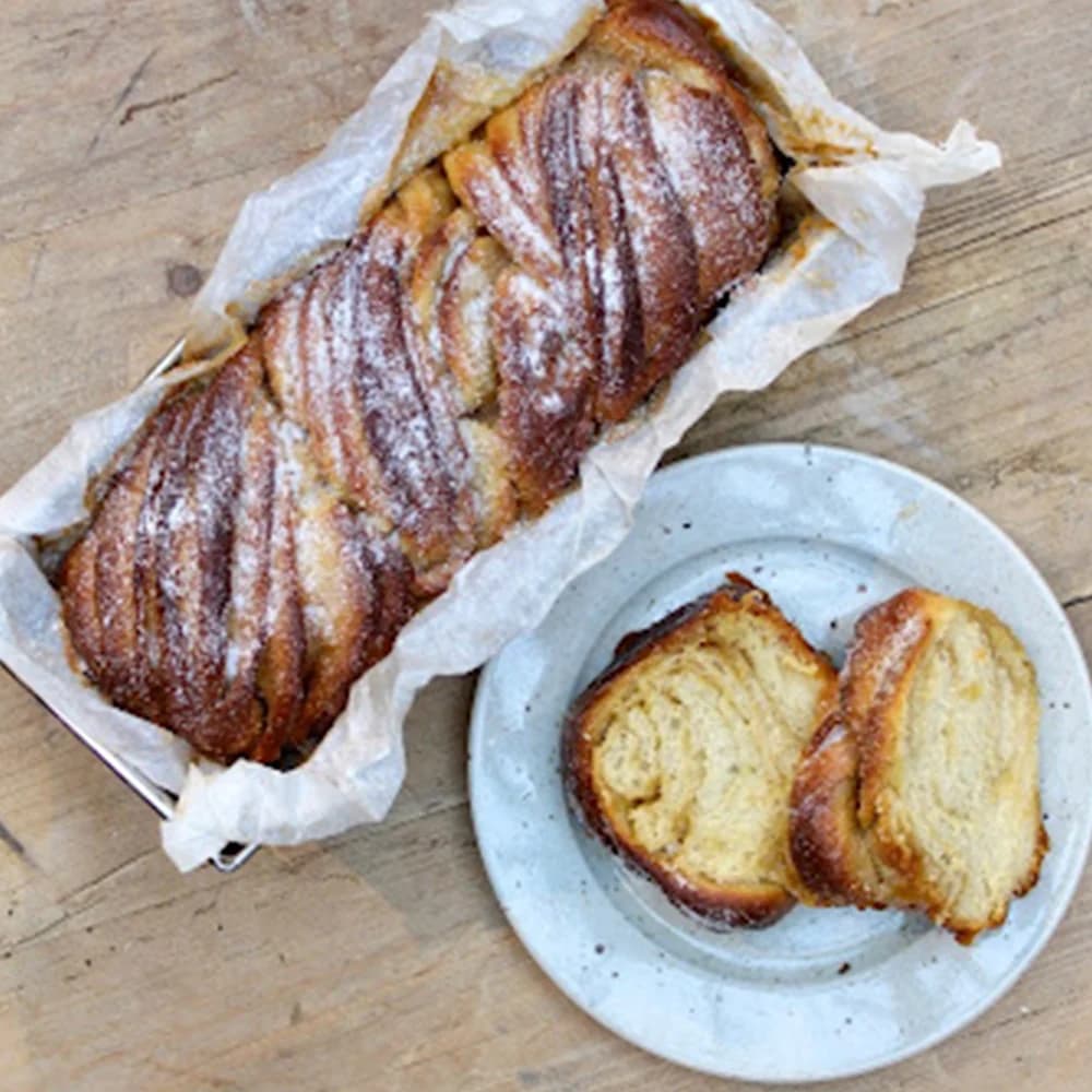 Nattjäst karamelliserad vanilj babka
