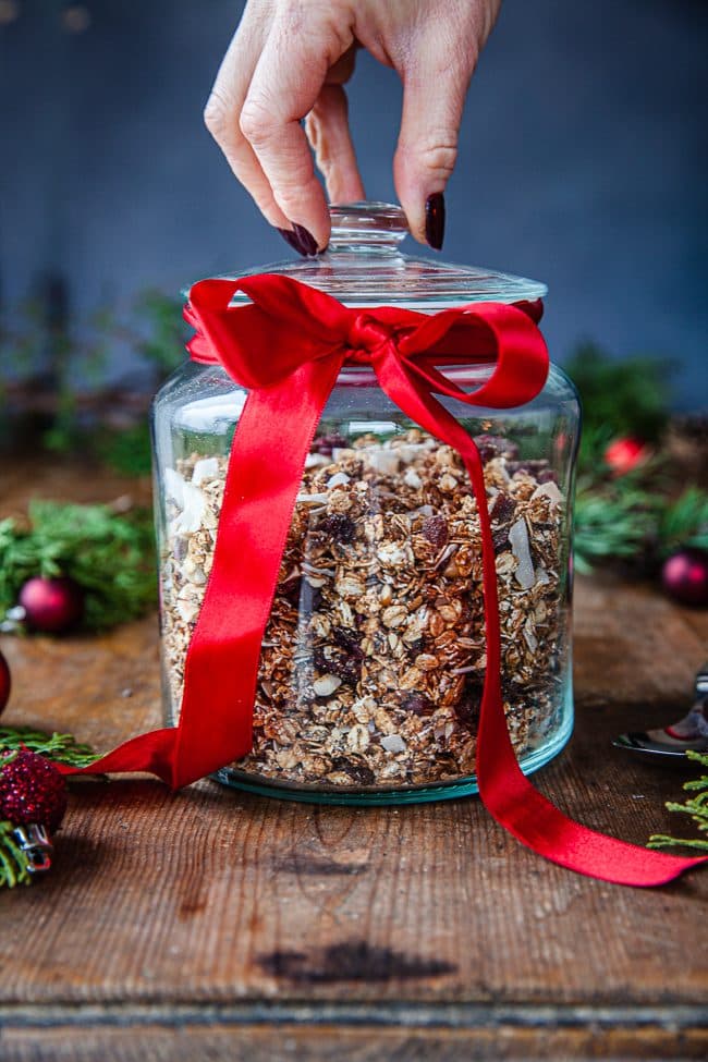 Hemgjord pepparkaksgranola