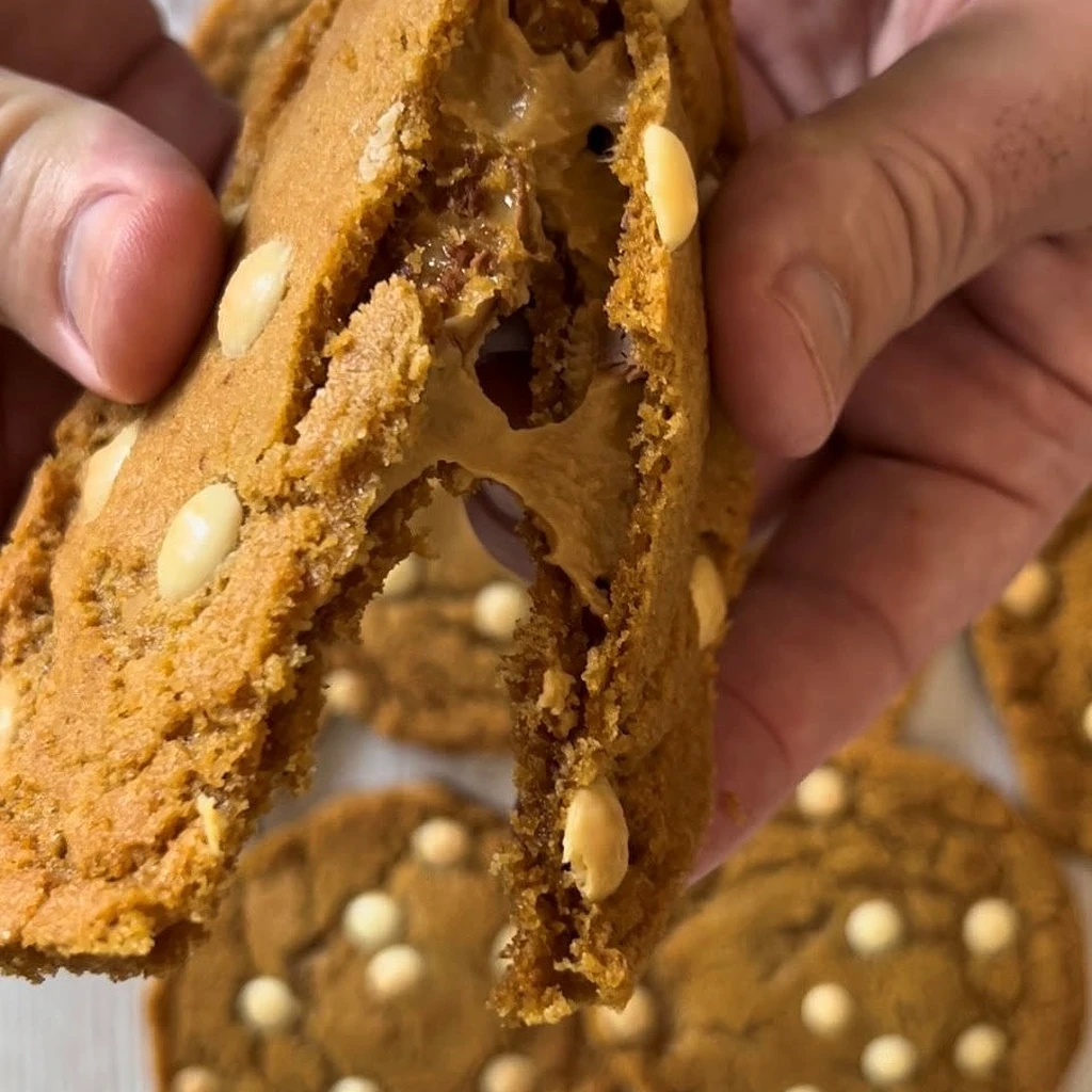 Cookies med jordnötssmör och dumle by Bob Ek