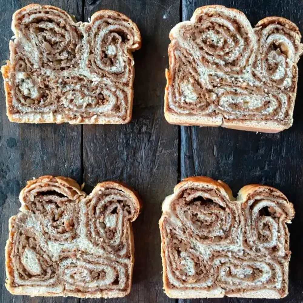 Cozonac rumänskt valnötsbröd by Simona Muntean