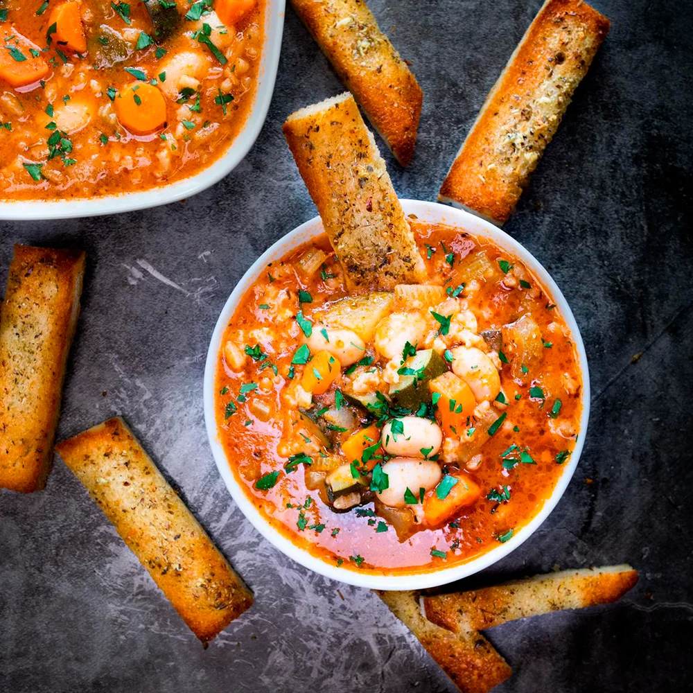 Minestrone – italiensk grönsakssoppa