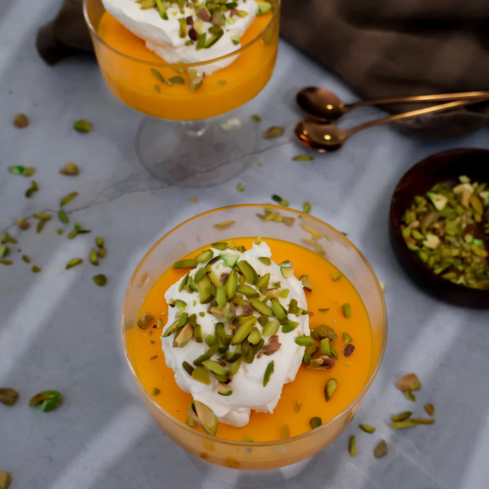 Saffran pudding med vit choklad by Khadija Mohamud