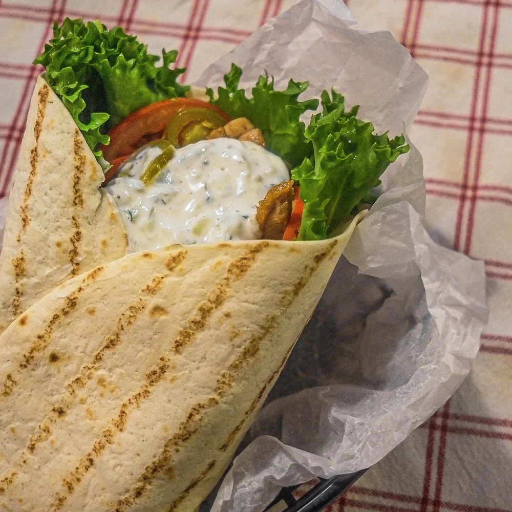 Kycklingkebab med tzatziki by Tim Björkman