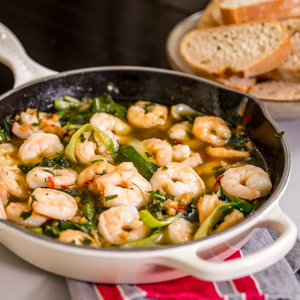 Spanska vitlöksräkor by Leif Mannerström