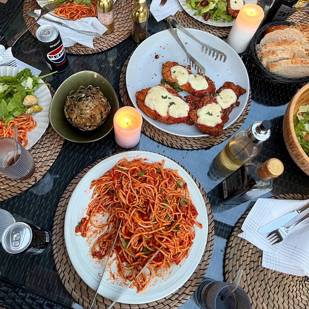 Chicken Parmigiana by Anneli Stojanovska