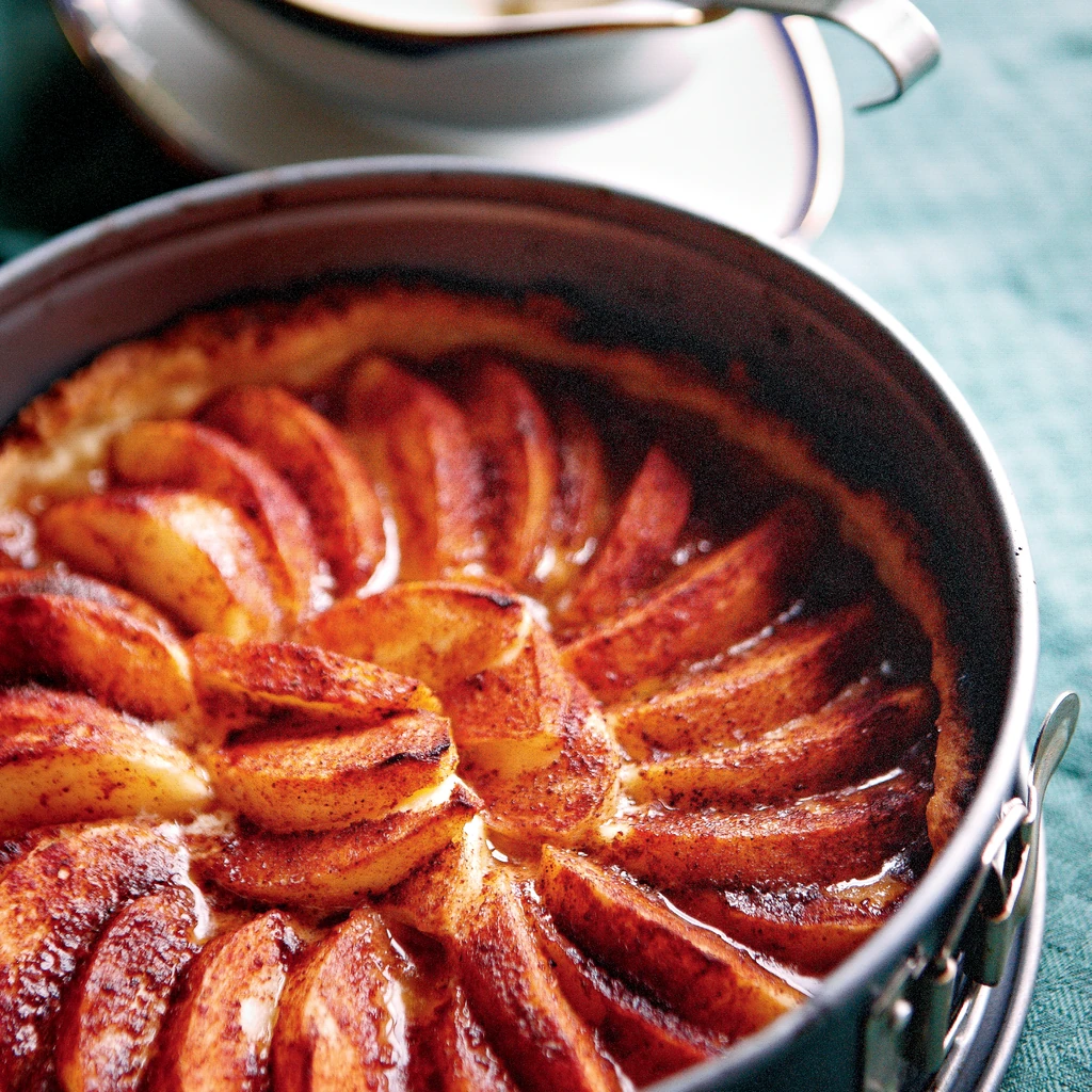 Äppelpaj med vaniljsås by Per Morberg