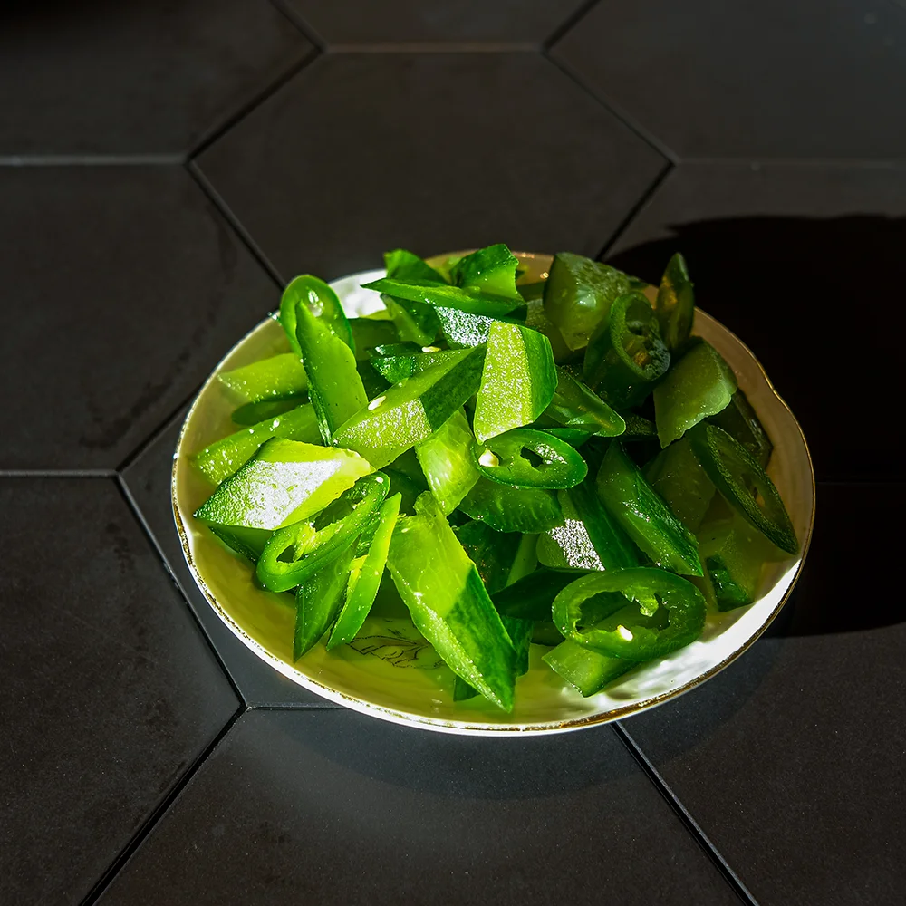 Picklad gurka med jalapeño by Tim Björkman